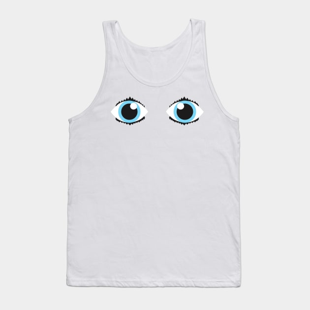 A Pair Of Blue Eyes Tank Top by Quirkball